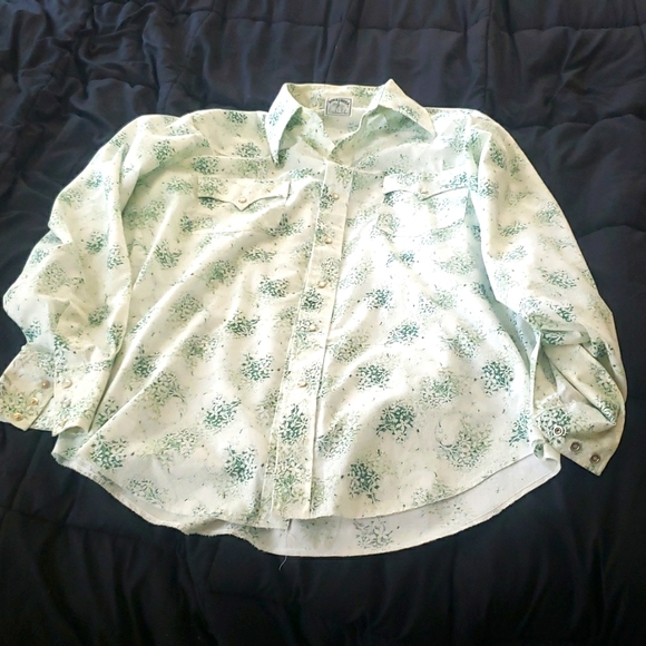Vintage Appaloosa Pearl Snap Western Shirt. Size XL. - Picture 2 of 8